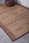 Vintage handmade tuareg rug 5.8 X 8.5 Feet