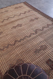 Vintage handmade tuareg rug 5.8 X 8.5 Feet