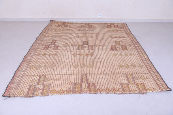 African tuareg rug 6.8 X 9.2 Feet