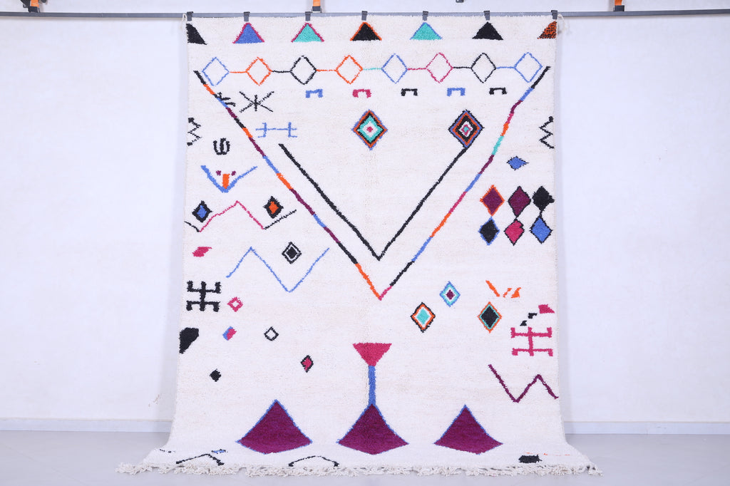 Azilal rug - Moroccan colorful rug - Custom Berber rug