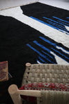 Alfombra azul boujaad - alfombra marroquí bereber - alfombra personalizada