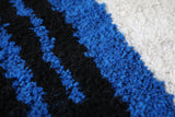 Blue Boujaad rug - Berber Moroccan Rug - Custom Rug
