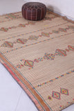 Vintage handmade tuareg rug 6.6 FT X 9.7 Feet