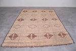 Vintage handmade tuareg rug 6.2 X 9.1 Feet