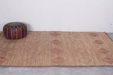 Vintage handmade tuareg rug 6.2 X 9.1 Feet