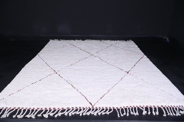 Authentic handmade Beniourain rug - Berber rug - Wool rug