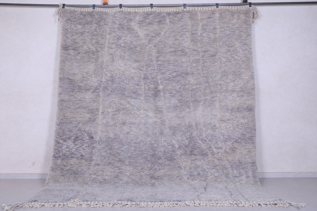 Authentic Gray rug - Berber rug - Moroccan rug