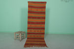 Handwoven Moroccan Runner Rug – 2.6 FT x 7.2 FT | Traditional Berber Design