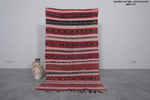 Hand Woven moroccan rug 3.9 FT X 6.4 FT