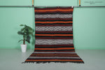 Moroccan Berber Rug – 5.5 FT X 9.6 FT | Handwoven Traditional Geometric Design