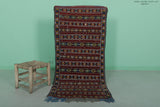 Vintage Moroccan Berber Rug 2.4 FT x 5 FT | Handwoven Tribal Runner