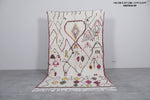 Colorful Handmade Moroccan Rug | 5 x 9 ft | Artistic Berber Design