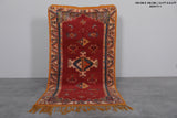 Runner Berber rug 3.4 FT X 6.4 FT