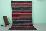 Handwoven Moroccan Rug - 5.5 FT X 8.8 FT Traditional Berber Design