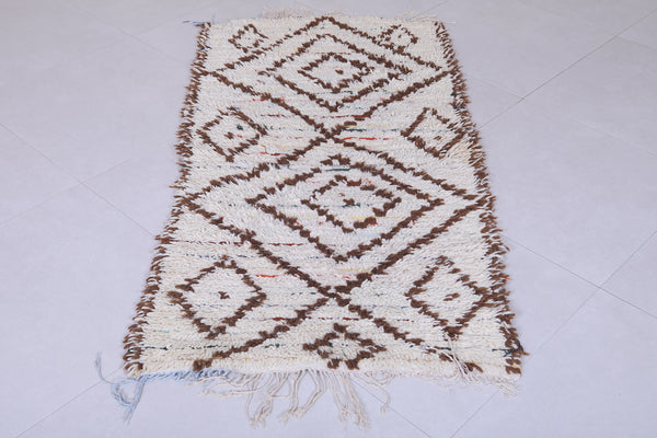 Moroccan berber rug 2.6 X 5.3 Feet