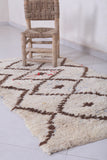 Moroccan berber rug 2.5 X 4.8 Feet