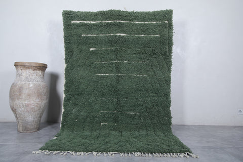 Moroccan wool rug 4.9 X 8 Feet