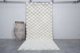 Handmade Moroccan Wool Rug - Custom Rug with Elegant Geometric Patterns