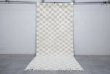 Handmade Moroccan Wool Rug - Custom Rug with Elegant Geometric Patterns