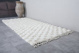 Handmade Moroccan Wool Rug - Custom Rug with Elegant Geometric Patterns