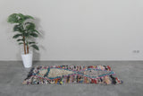 Moroccan handmade rug 2.3 X 5.4 Feet