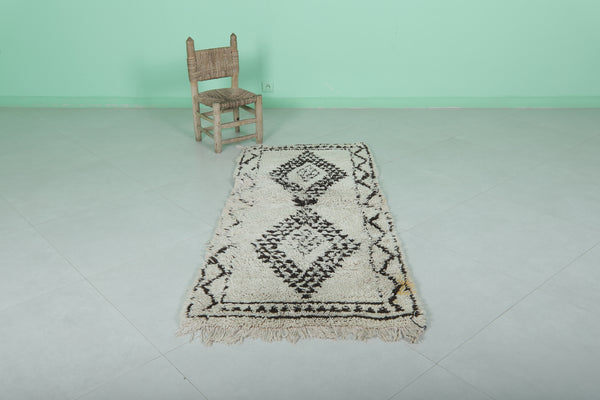 Moroccan Berber Rug - Traditional Diamond Pattern | Handwoven Wool