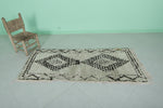 Moroccan Berber Rug - Traditional Diamond Pattern | Handwoven Wool