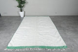 Handmade wool rug 6.7 FT X 10.3 FT