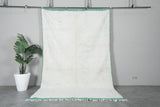 Handmade wool rug 6.7 FT X 10.3 FT