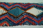 Vintage Colorful Moroccan Berber Rug – 2.5 FT X 6 FT | Bold Boho Charm