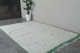 Handmade wool rug 6.7 FT X 10.3 FT