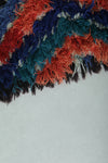 Vintage Colorful Moroccan Berber Rug – 2.5 FT X 6 FT | Bold Boho Charm