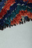 Vintage Colorful Moroccan Berber Rug – 2.5 FT X 6 FT | Bold Boho Charm