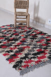 Moroccan berber rug 3.4 X 5.3 Feet