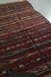 Vintage kilim 4.9 FT X 9.6 FT