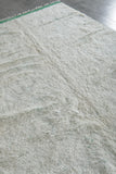 Handmade wool rug 6.7 FT X 10.3 FT