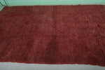 Red Vintage Handmade Moroccan Berber Rug – 7.2 FT X 11.3 FT | Authentic Artisan Crafted Design