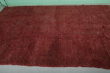 Red Vintage Handmade Moroccan Berber Rug – 7.2 FT X 11.3 FT | Authentic Artisan Crafted Design