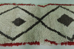 2.2 x 5.6 ft Moroccan Rug – Handwoven Berber Carpet with Geometric Design