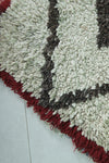 2.2 x 5.6 ft Moroccan Rug – Handwoven Berber Carpet with Geometric Design