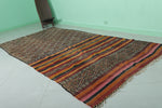 Handwoven kilim 4.9 FT X 10 FT