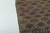 Handwoven kilim 4.9 FT X 10 FT