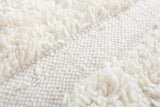 All Wool Beni Ourain Carpet, alfombra hecha a mano de bereber marroquí personalizado