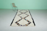 Moroccan Rug – Handwoven Geometric Design | 4.5 x 9.5 FT