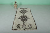 Moroccan rug 2.6 X 6.2 Feet