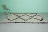 Moroccan Rug – Handwoven Geometric Design | 4.5 x 9.5 FT