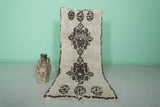 Moroccan rug 2.6 X 6.2 Feet