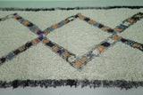 Moroccan Rug – Handwoven Geometric Design | 4.5 x 9.5 FT