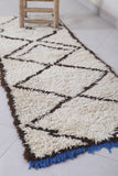 Moroccan berber rug 2.1 X 5.9 Feet