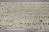 Handmade Moroccan Rug 4.4 FT × 9.8 FT | Beni Ourain Wool Rug